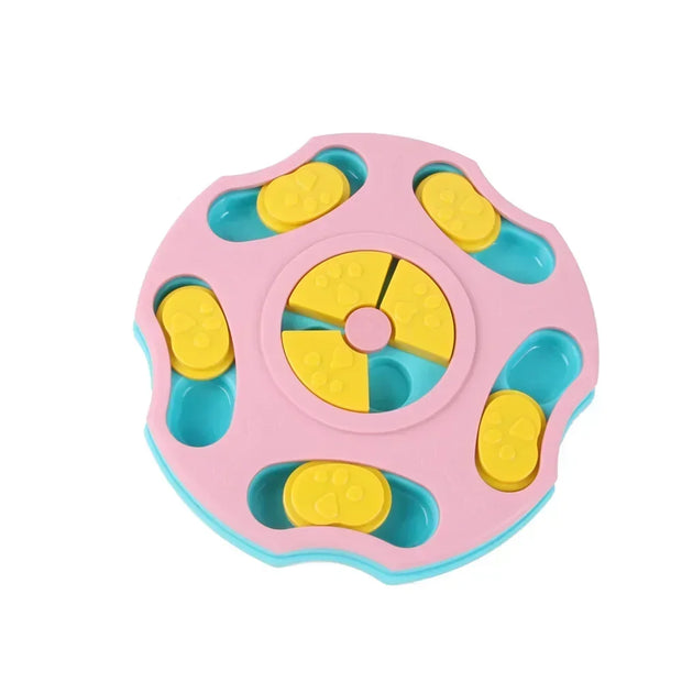 Puppy IQ Food Dispenser Slowly Eating NonSlip Bowl Pet Cat Dogs Training Game Dog Puzzle Toys Slow Feeder Interactive Increase