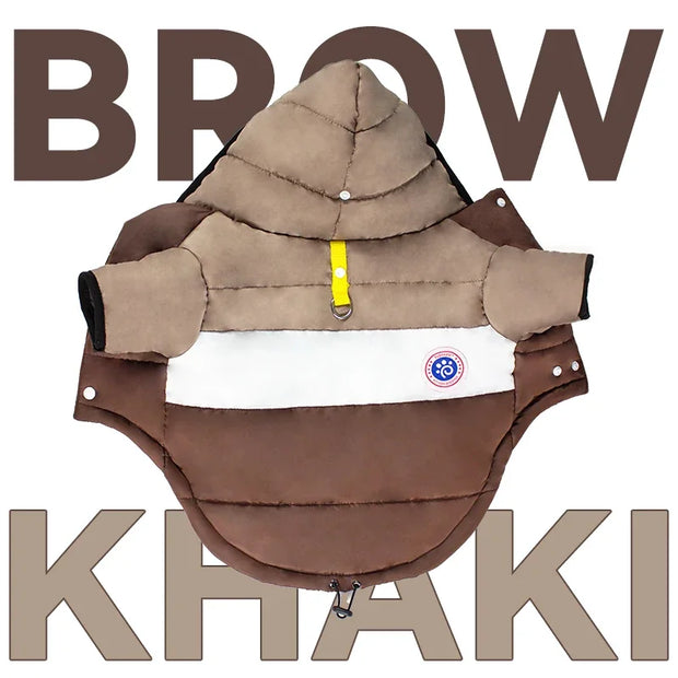 Dog Winter Pet Cotton Jacket Outfit Warm pet Clothes Puppy Coat For Small Medium Dogs Cats Chihuahua Bulldog Maltese Clothing
