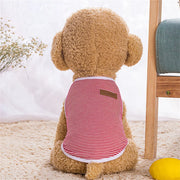 Summer Cotton Cat Puppy Vest Classic Stripes Pet Sleeveless T-shirt for Small Dogs Cats Kitten Clothing Outfit ropa para gatos
