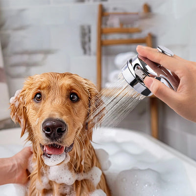 2-in-1 Pet Shower Head Bath Brush Dog Cat Shower Head Comb Pet Washing Supply Accessories Sprinkler Dog Wash Shower Accessories