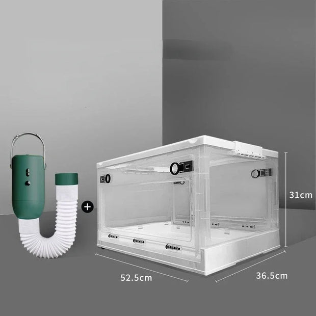 Portable Pet Drying Box – Professional Grooming Hair Dryer for Dogs & Cats