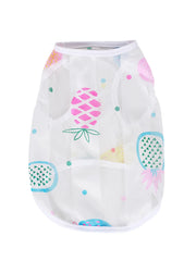 Summer Pet Breathable Vest Dog Cat Clothes Cute Patterns Dogs Cats Vest For Small And Medium Cats&Dogs Outdoor T-shirt Clothing