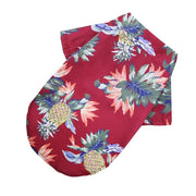Summer Spring Pet Dog Clothes Hawaiian Style Leaf Printed Beach Shirts For Puppy Small Cat Dog Chihuahua Costume Pet Clothing
