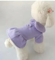 Santa Christmas Costume Clothes for Pet Small Dogs Winter Dog Hooded Coat Jackets Puppy Cat Clothing Chihuahua Yorkie Gift