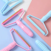 Pet Hair Remover Brush Portable Silicone Double Side Pet Hair Brush Sweater Cleaner Wool Coat Grooming Brush Tool Pet Products