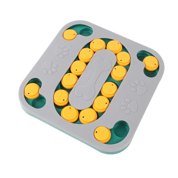 Puppy IQ Food Dispenser Slowly Eating NonSlip Bowl Pet Cat Dogs Training Game Dog Puzzle Toys Slow Feeder Interactive Increase