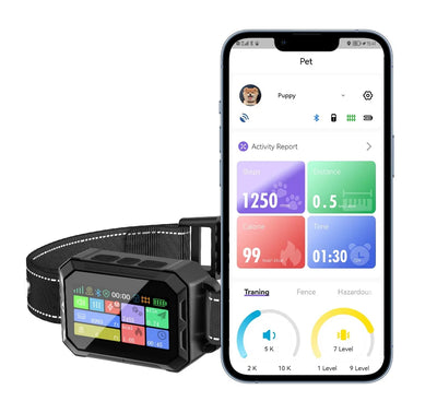 Wireless Pet Fence Remote Training 2 Dogs Shock Collar Smart Electric Dog Fence GPS Wireless Invisible Fence For Dogs