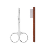 Pet Woodiness Facial Cleaning Comb Removes Tear Stains Eye-poop Comb Dog Hair Repair Scissors Cat Hair Comb Pet Clean Supplies