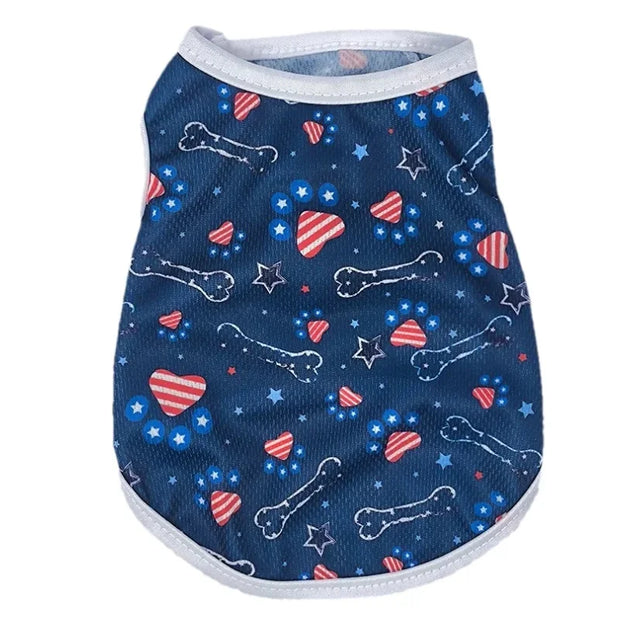 Summer Pet Cat Vest for Small Medium Cats Dogs Hiking Breathable Cloth Mesh Kitten Sleeveless Clothes Teddy Chihuahua Clothing