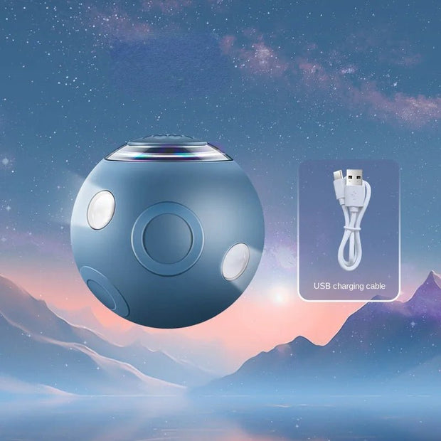 High Quality Smart Cat Toys Automatic Rolling Ball Electric Silicone Anti-Bite Anti-Fall Rotating Shine Interactive Pet Dog Toy