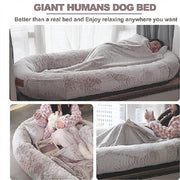 Human Dog Bed  Portable Pet Bed Cloth Human Sleeping Huge Kennel Cat Kennel Kennel Removable And Washable