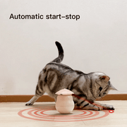 New Automatic Cat Toys Interactive Smart Teasing Pet Random LED Laser Point Indoor Cat Toy Accessories Electronic Cat Pet Toy