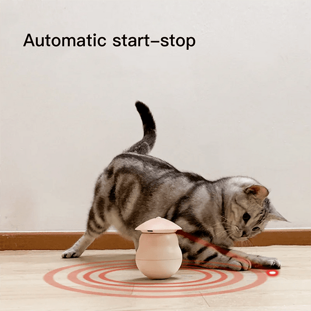 New Automatic Cat Toys Interactive Smart Teasing Pet Random LED Laser Point Indoor Cat Toy Accessories Electronic Cat Pet Toy